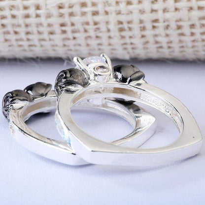 Womens Gothic Engagement Rings | Skull Ring