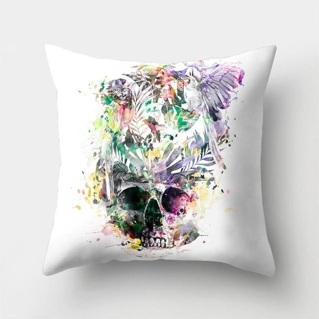 Yoga Skeleton Pillow