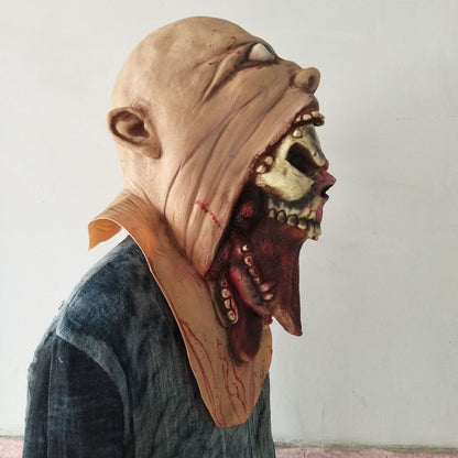 Zombie Full Head Mask | Skull Action